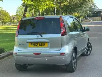 Used Nissan Note N-TEC 110 HP (80 kW) 2012 Silver Hatchback