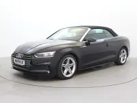 Used Audi A5 Cabriolet S-Line 2018 Black Cabriolet