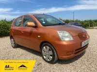 Used Kia Picanto LX 64 HP (47 kW) 2004 Orange Hatchback