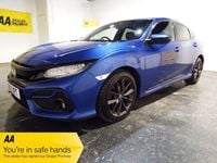 Used Honda Civic SR 126 HP (92 kW) 2021 Blue Hatchback