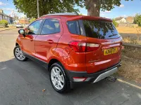 Used Ford Ecosport Titanium 123 HP (90 kW) 2017 Red SUV