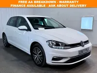 Used VW Golf VII SE 115 HP (84 kW) 2018 White Hatchback