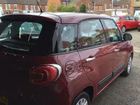 Used Fiat 500L Easy 85 HP (62 kW) 2013 Red MPV