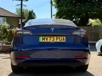 Used Tesla Model 3 Long Range RWD 366 kW (498 HP) 2023 Blue Sedan
