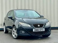 Used Seat Ibiza Copa 85 HP (62 kW) 2011 Black Hatchback