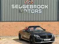 Used Mercedes C43 AMG Premium Plus 362 HP (266 kW) 2018 Black Cabriolet