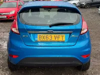 Gebraucht Ford Fiesta Zetec 2013 Blau Kleinwagen