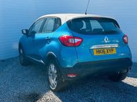 Used Renault Captur Dynamique 90 HP (66 kW) 2016 Blue SUV