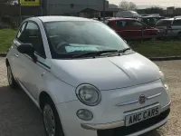 Used Fiat 500 Pop 69 HP (50 kW) 2011 White Hatchback