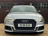 Used Audi A3 Sportback Black Edition 150 HP (110 kW) 2018 Silver Hatchback