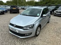 Begagnad VW Polo Match 2011 Silver Halvkombi