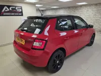 Used Skoda Fabia SE 90 HP (66 kW) 2015 Red Hatchback