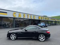 Begagnad Mercedes SLK250 AMG 204 HK (150 kW) 2012 Svart Cab
