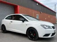 Begagnad Seat Ibiza 2015 Vit Halvkombi