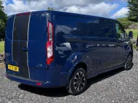 Used Ford Transit Custom Sport 170 HP (125 kW) 2022 Blue Van