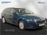 Used Skoda Octavia SE Technology 116 HP (85 kW) 2023 Blue Estate