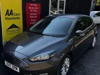 Used Ford Focus Titanium 125 HP (91 kW) 2017 Grey Hatchback
