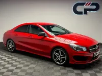 Used Mercedes CLA180 AMG 122 HP (89 kW) 2013 Red Sedan