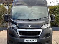 Used Peugeot Boxer 130 HP (95 kW) 2019 Black Van