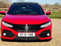 Used Honda Civic Sport Plus 182 HP (133 kW) 2018 Red Hatchback