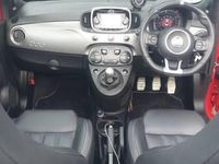 Used Abarth 595C Turismo 165 HP (121 kW) 2016 Red Cabriolet