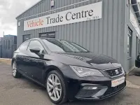 Used Seat Leon FR 125 HP (91 kW) 2018 Black Coupe