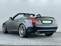 Käytetty Mercedes SLK280 2009 Musta Avoauto