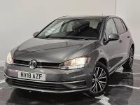 Used VW Golf VII SE 125 HP (91 kW) 2018 Grey Hatchback