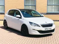 Used Peugeot 308 Active 115 HP (84 kW) 2013 White Hatchback