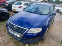Used VW Passat S 2005 Blue Sedan