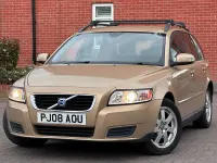 Used Volvo V50 2008 Gold Estate