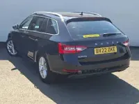 Used Skoda Superb SE Technology 150 HP (110 kW) 2022 Black Estate