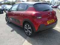 Used Citroën C3 PureTech 83 HP (61 kW) 2022 Red Hatchback