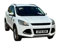 Used Ford Kuga Titanium 163 HP (119 kW) 2014 White SUV
