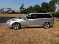 Used Volvo V70 R-Design 175 HP (128 kW) 2010 Silver Estate