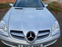 Begagnad Mercedes SLK200 2007 Silver Cab