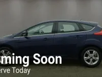 Used Ford Focus Zetec 2012 Blue Hatchback