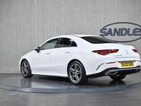 Used Mercedes CLA180 AMG line 136 HP (100 kW) 2022 White Sedan