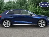 Used Audi A3 S-Line 150 HP (110 kW) 2021 Blue Sedan