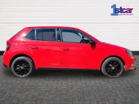 Used Skoda Fabia Monte Carlo 90 HP (66 kW) 2016 Red Hatchback