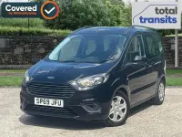 Used Ford Tourneo Courier Zetec 2019 Black MPV
