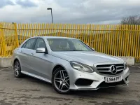 Begagnad Mercedes E250 AMG 2014 Silver Sedan