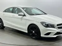Used Mercedes CLA200 136 HP (100 kW) 2016 White Coupe