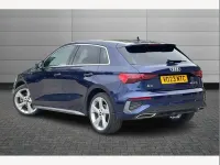 Used Audi A3 e-tron S-Line 204 HP (150 kW) 2023 Blue Hatchback