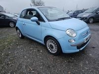 Używany Fiat 500 Lounge 69 KM (50 kW) 2014 Niebieski Hatchback