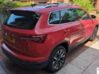 Used Skoda Karoq SE L 150 HP (110 kW) 2022 Red SUV