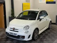 Used Abarth 595 Turismo 160 HP (117 kW) 2015 White Hatchback