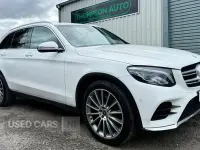 Second-hand Mercedes GLC220 AMG line 2018 Alb Break