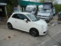 Used Fiat 500 S 69 HP (50 kW) 2014 White Hatchback