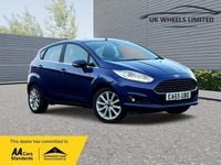 Used Ford Fiesta Titanium 100 HP (73 kW) 2015 Blue Hatchback
